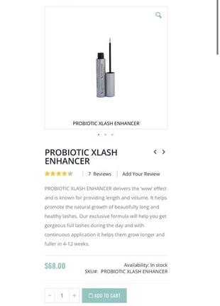 Сыворотка для роста ресниц dr. lili fan probiotic  xlash enhancer3 фото