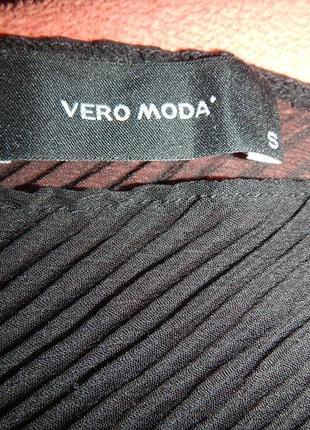 Асимметричная блуза из жатой ткани vero moda p.s3 фото