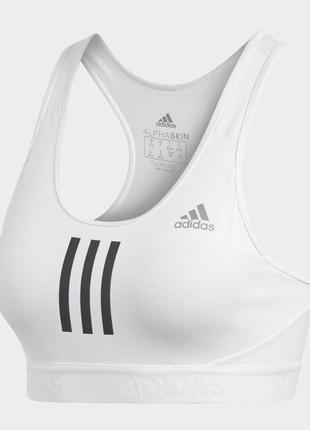 Спортивный топ adidas адидас бюстгальтер для спорта с чашками3 фото