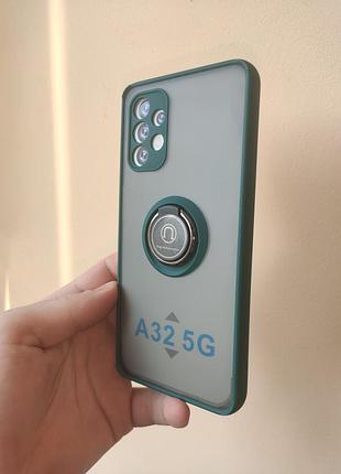 Противовоударный магнитный чехол с подставкой для samsung a32 5g