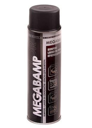 Deco color краска аэроз. 500ml megabamp/для бамперов чёрный мат (725458)