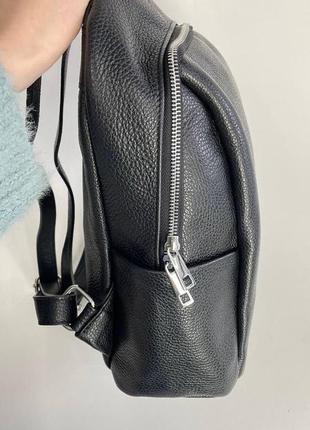 Женский рюкзак сумка городской с ручкой из натуральной кожи polina&eiterou.4 фото