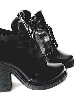 Кожаные ботинки 3