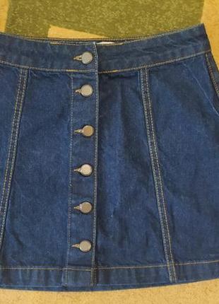 Юбка джинсовая юбка недорого

м, с размер трапеция1 фото