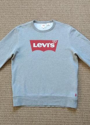 Levi's свитшот кофта оригинал (s-m)