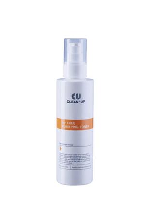 Очищаючий тонер для проблемної шкіри cuskin clean-up av free purifying toner 180 мл1 фото