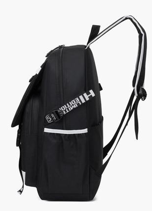 Шкільний підлітковий рюкзак, що світиться у наборі 3 в 1 із сумкою-шопером і пеналом nasa8 фото