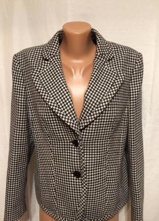 Пиджак peter hahn 95% шерсть и 5% кашемир