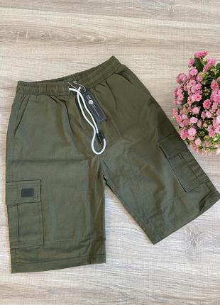 Очень стильные шорты, 100% коттон