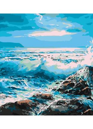 Картина по номерам art craft бурное море 10614-ac 40х50см набор для росписи по цифрам