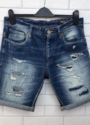 Чоловічі джинсові шорти jack&jones оригінал