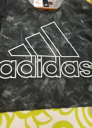 Футболка вкорочена adidas3 фото