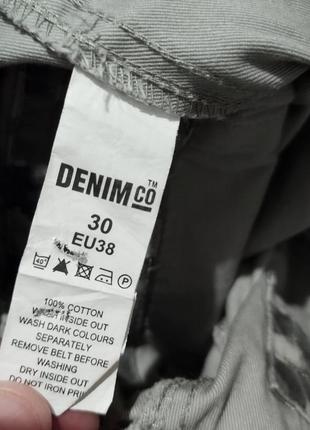 Мужские шорты / denim co / пиксельные коттоновые шорты / мужская одежда / бриджи5 фото