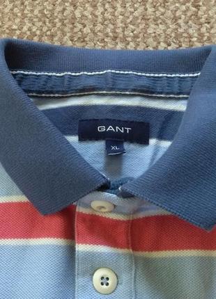 Gant поло футболка оригинал (xl)3 фото