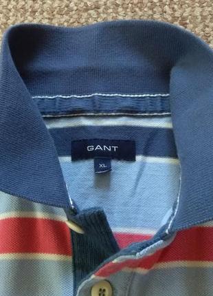 Gant поло футболка оригинал (xl)4 фото