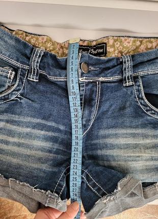 Шорты короткие джинсовые низкая средняя посадка9 фото