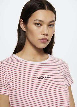 Стильна футболка mango з5 фото