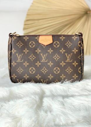 Louis vuitton multi pochette brown