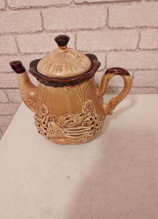 Чайник миргород  керамика5 фото