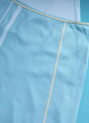 Женская летняя льняная юбка resource u918, 52р. голубая, лён4 фото