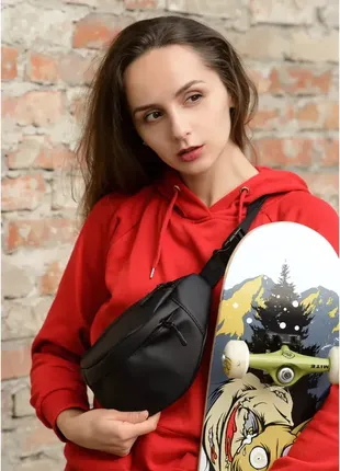 Сумка бананка sambag urban skh чорний