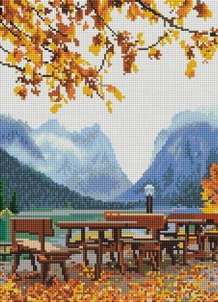 Алмазная мозайка осінь в горах melmil1 фото
