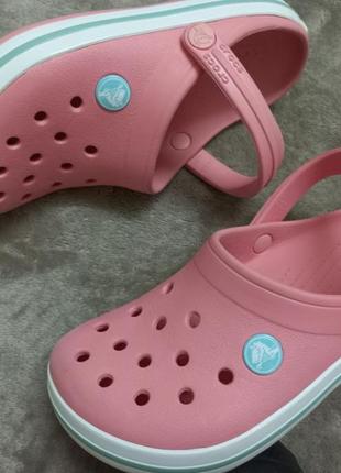 Шлепанцы фирменные дев.28.5-29-29.5р.crocs вьетнам7 фото