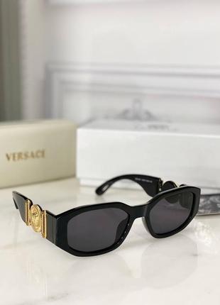 Шикарні розкішні жіночі брендові окуляри в стилі versace