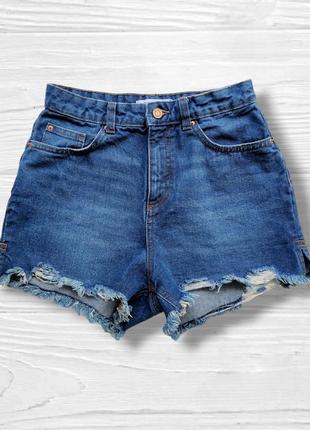 Новые джинсовые шорты с высокой посадкой denim co.