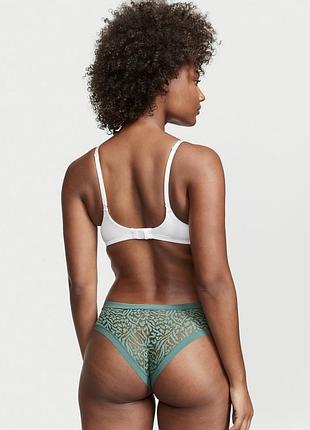 Трусики женские victoria’s secret, цвет зеленый😍