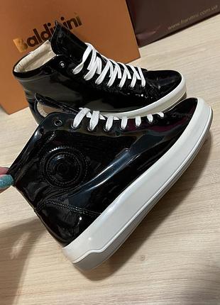 Ботинки боти ecco шкіра лак оригінал 🔥🔥 р.38( 24,5-25 см )