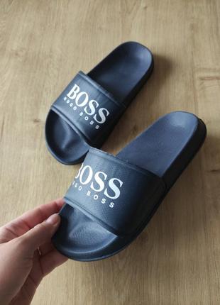 Детские резиновые шлепанцы  hugo boss ,оригинал, р.322 фото