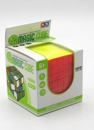 Кубик рубика magic 7х7, головоломка для дорослих/дітей (6+), різнобарвний кубик рубика 7 на 72 фото
