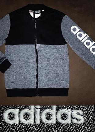 Спортивная кофта куртка adidas (оригинал) на 9-10 лет