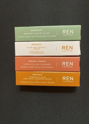 Ren набір мініатюр для обличчя 4 шт по 5 мл