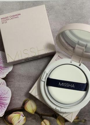 Кушон cushion missha тональний крем1 фото