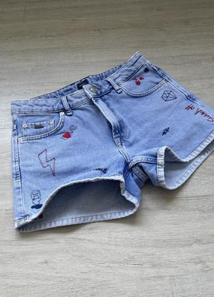 Шорты джинсовые pepe jeans1 фото
