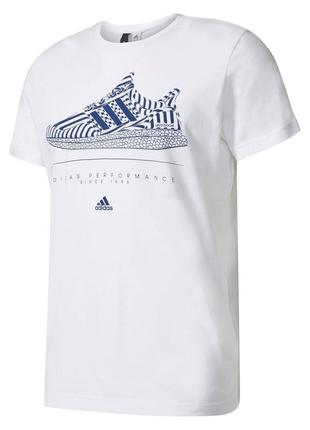 Футболка adidas ultra boost original t-shirt white