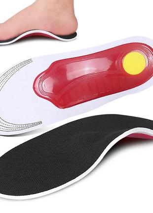 Дыхательные ортопедические стельки для поддержки свода стопы, гелевая подушка, 3d поддержка