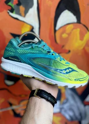 Saucony everun кроссовки 39 размер зелёные оригинал