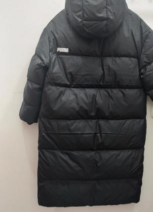 Куртка пуховик пальто парка puma longline down jacket 84361403-оригинал.7 фото