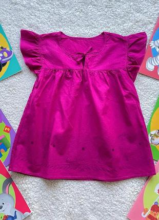 Сорочка блузка для дівчинки розмір 3-4 роки зріст 98-104см