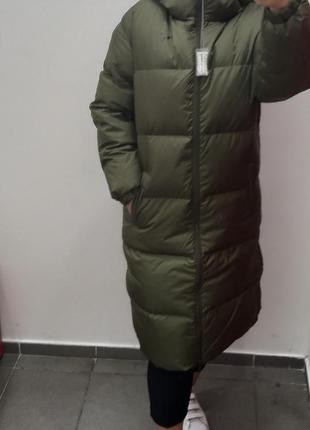 Куртка пуховик пальто парка puma longline down jacket 84361402-оригинал.7 фото