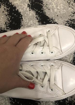 Кеды converse 36,5 кожа7 фото