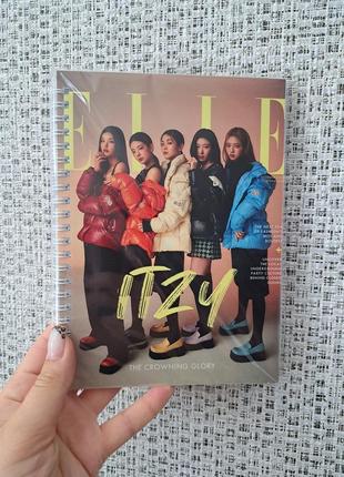 Скетчбук на пружине itzy итзи