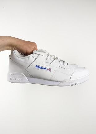 Шкіряні кросівки reebok workout