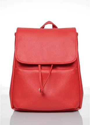 Женский рюкзак sambag loft mqn красный8 фото