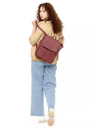 Распродажа женский рюкзак sambag loft mqn бордо3 фото