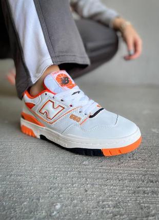 Женские кроссовки new balance 550 varsity orange нью беленс