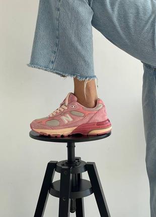 Женские кроссовки  new balance 993 pink2 фото